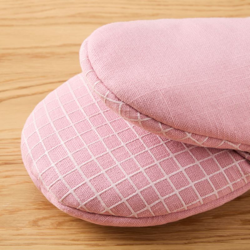 KitchenAid Gourmet Series Dried Rose Gridlines 2-Pack Mini Mitt Set - image 2 of 4