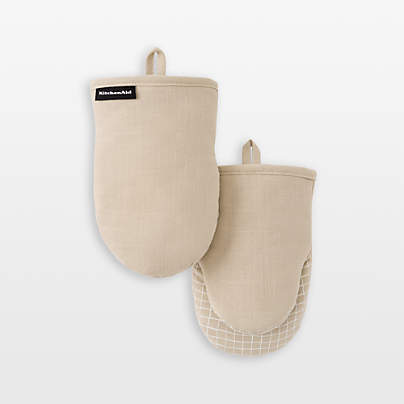 KitchenAid Gourmet Series Milkshake Gridlines 2-Pack Mini Mitt Set