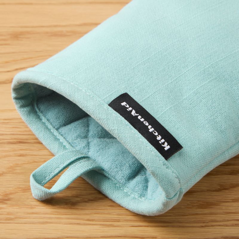KitchenAid Gourmet Series Mineral Water Gridlines 2-Pack Mini Mitt Set - image 2 of 4