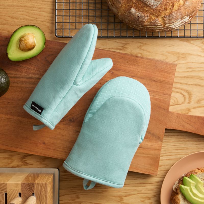 KitchenAid Gourmet Series Mineral Water Gridlines 2-Pack Mini Mitt Set - image 1 of 4
