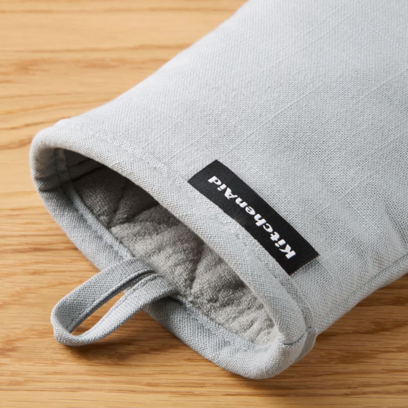 KitchenAid Gourmet Series Grey Gridlines 2-Pack Mini Mitt Set - image 3 of 4