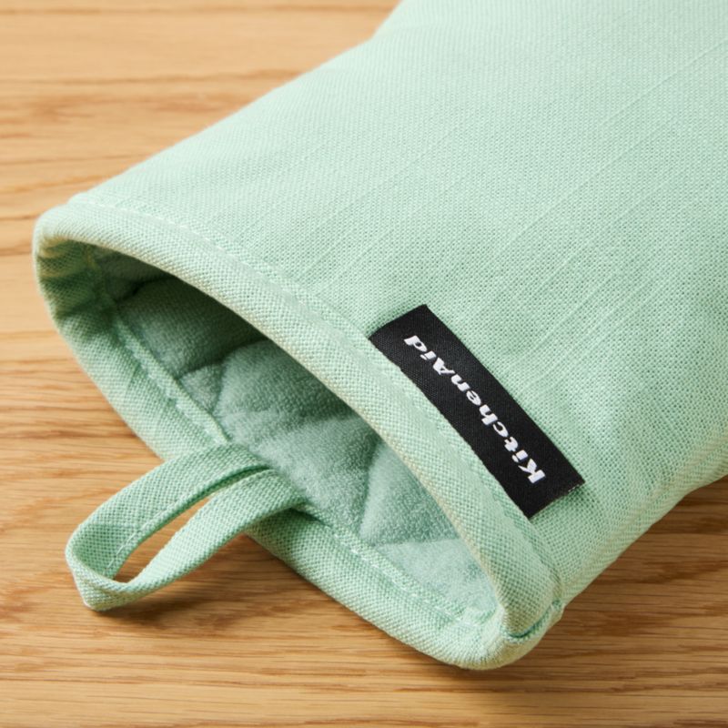 KitchenAid Gourmet Series Pistachio Gridlines 2-Pack Mini Mitt Set - image 3 of 4