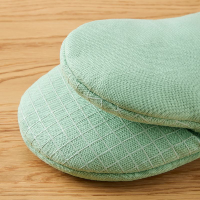 KitchenAid Gourmet Series Pistachio Gridlines 2-Pack Mini Mitt Set - image 2 of 4