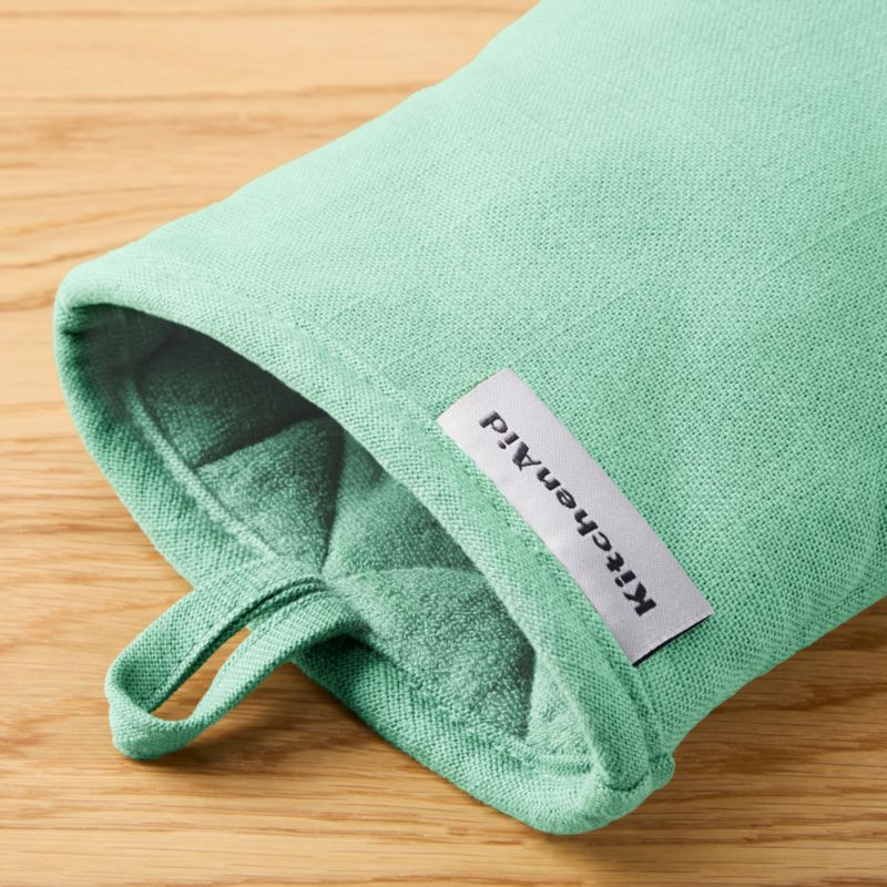 KitchenAid Gourmet Series Spearmint Gridlines 2-Pack Mini Mitt Set - image 2 of 4