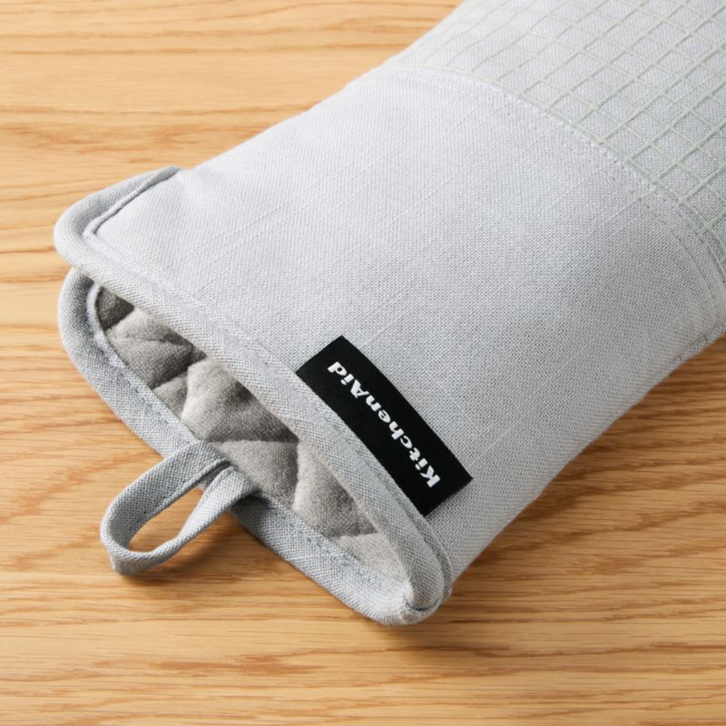 KitchenAid Gourmet Series Grey Gridlines 3-Pack Kitchen Towel Set - image 4 of 5