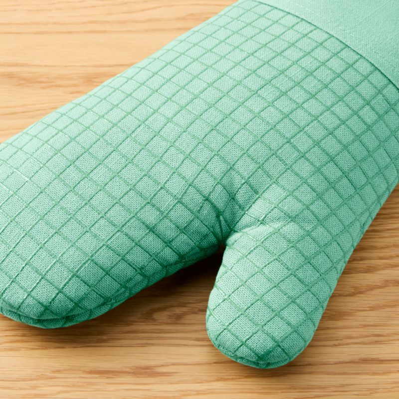 KitchenAid Gourmet Series Spearmint Gridlines 2-Pack Oven Mitt Set - image 3 of 4