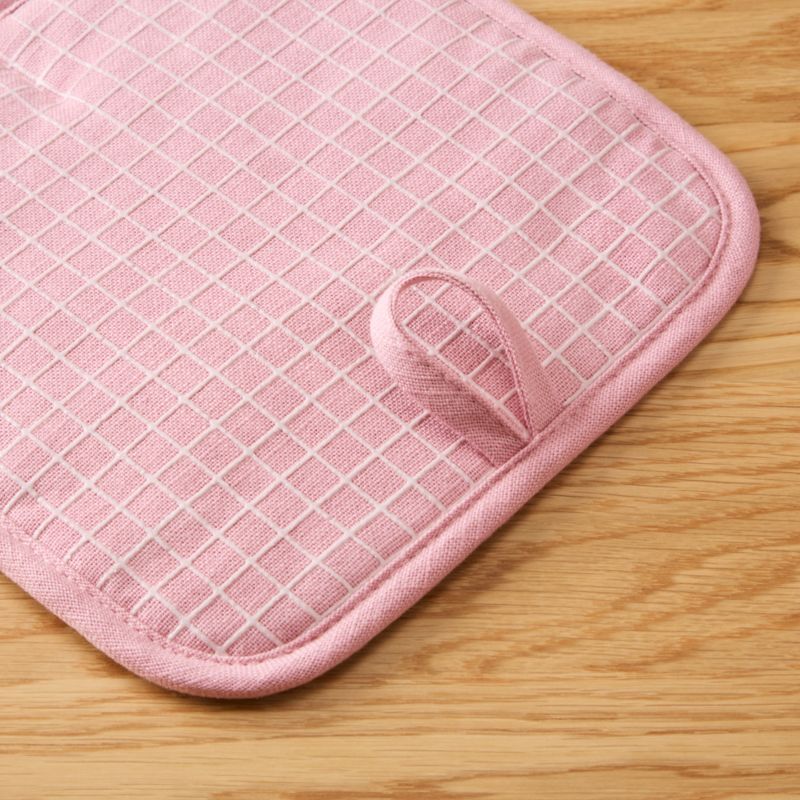 KitchenAid Gourmet Series Dried Rose Gridlines 2-Pack Potholder Set - image 3 of 4
