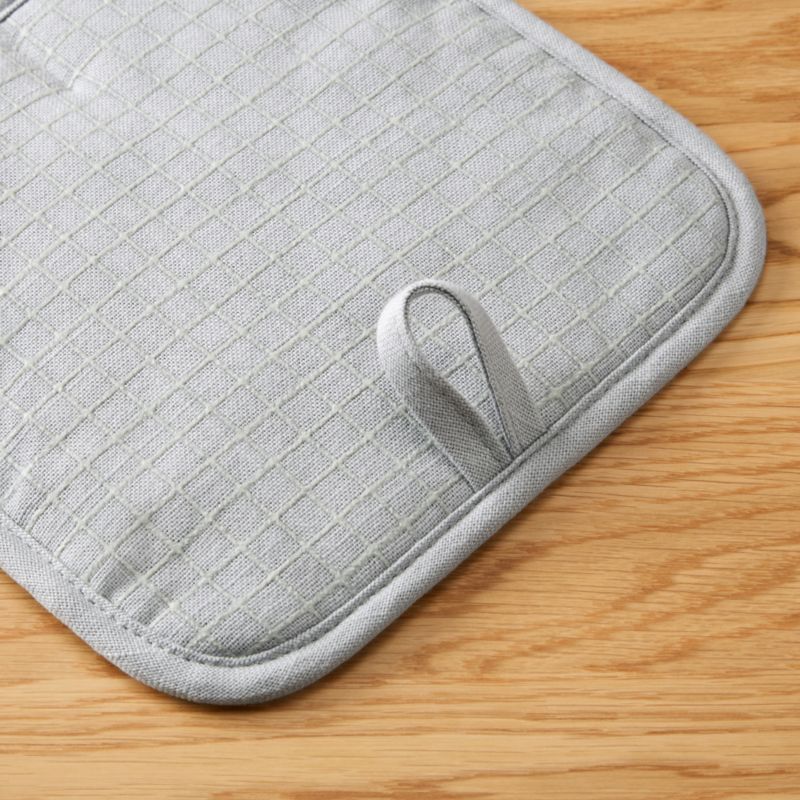 KitchenAid Gourmet Series Grey Gridlines 2-Pack Potholder Set - image 3 of 4