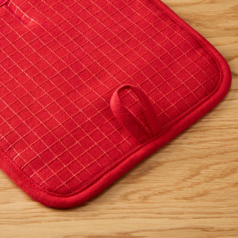 KitchenAid Gourmet Series Passion Red Gridlines 2-Pack Potholder Set - image 2 of 4