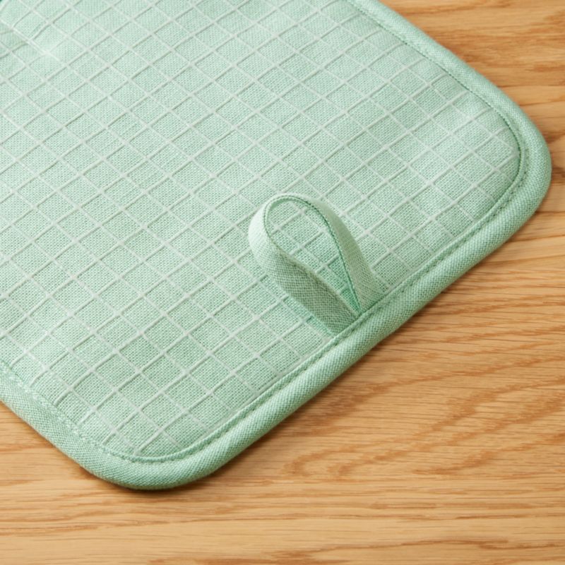 KitchenAid Gourmet Series Pistachio Gridlines 2-Pack Potholder Set - image 3 of 4