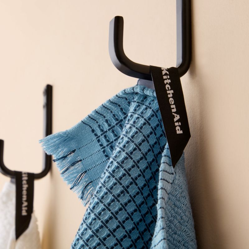 KitchenAid Gourmet Series Blue Velvet Gridlines 3-Pack Kitchen Towel Set - image 2 of 4