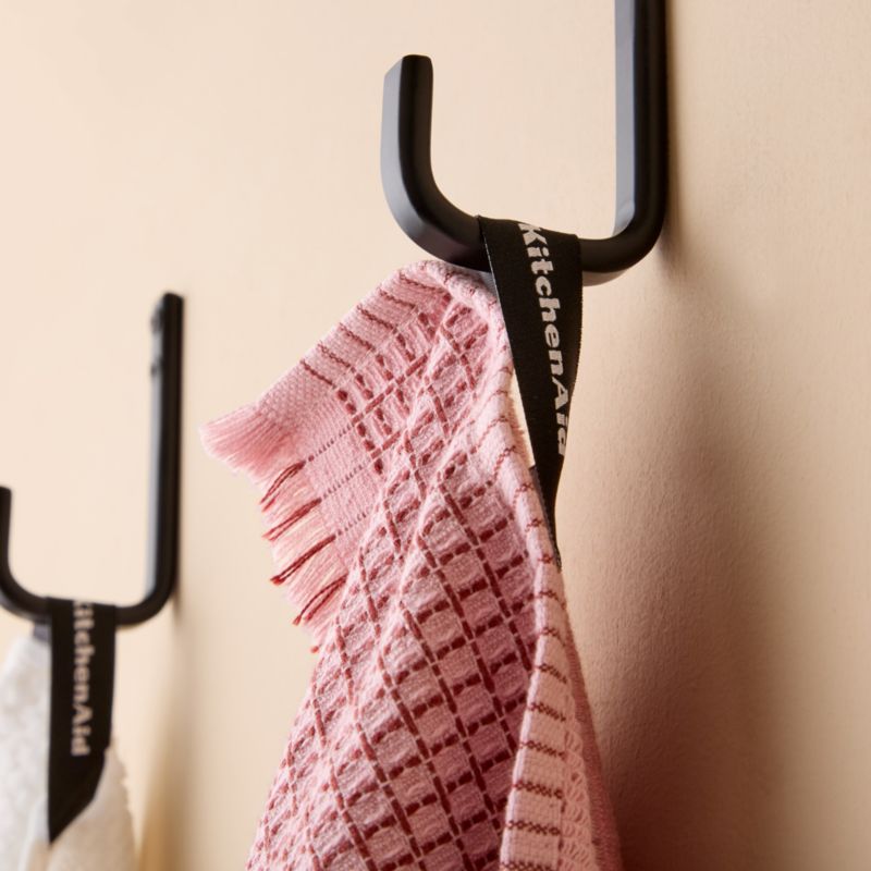KitchenAid Gourmet Series Dried Rose Gridlines 3-Pack Kitchen Towel Set - image 2 of 4
