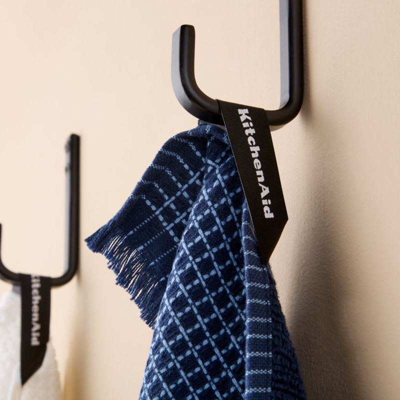 KitchenAid Gourmet Series Ink Blue Gridlines 3-Pack Kitchen Towel Set - image 3 of 4