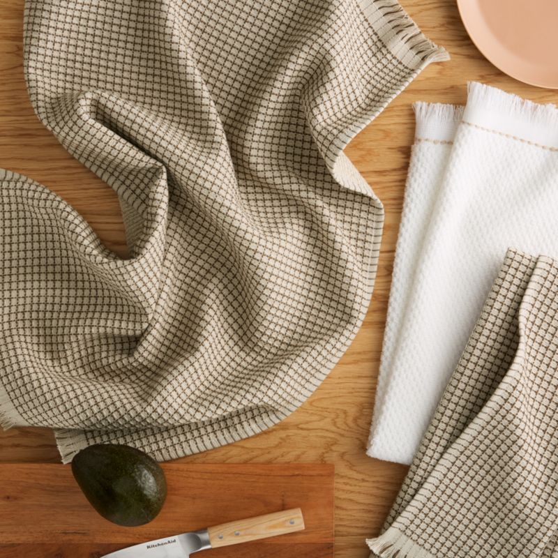KitchenAid Gourmet Series Milkshake Gridlines 2-Pack Oven Mitt Set - image 2 of 5