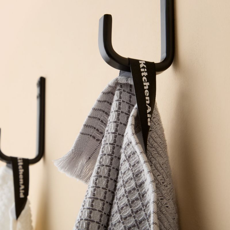 KitchenAid Gourmet Series Grey Gridlines 3-Pack Kitchen Towel Set - image 2 of 4