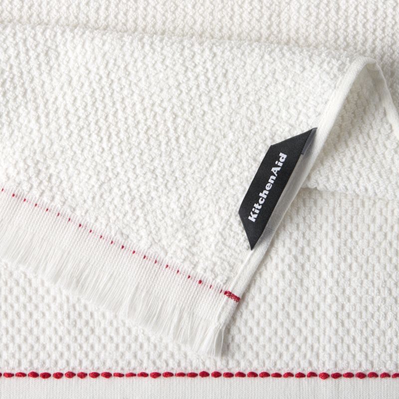 KitchenAid Gourmet Series Passion Red Gridlines 3-Pack Kitchen Towel Set - image 3 of 4