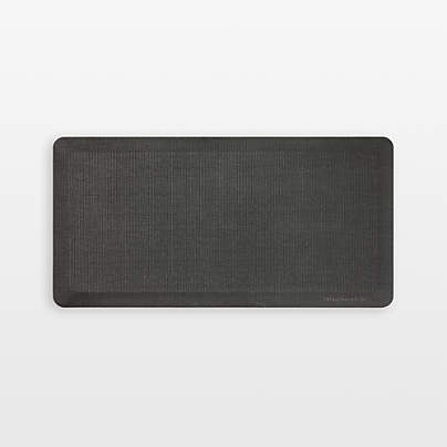KitchenAid Gourmet Series Charcoal Grey Solid Gel Comfort Kitchen Mat