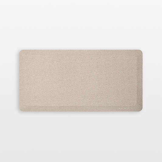 KitchenAid Gourmet Series Milkshake Tan Solid Gel Comfort Kitchen Mat