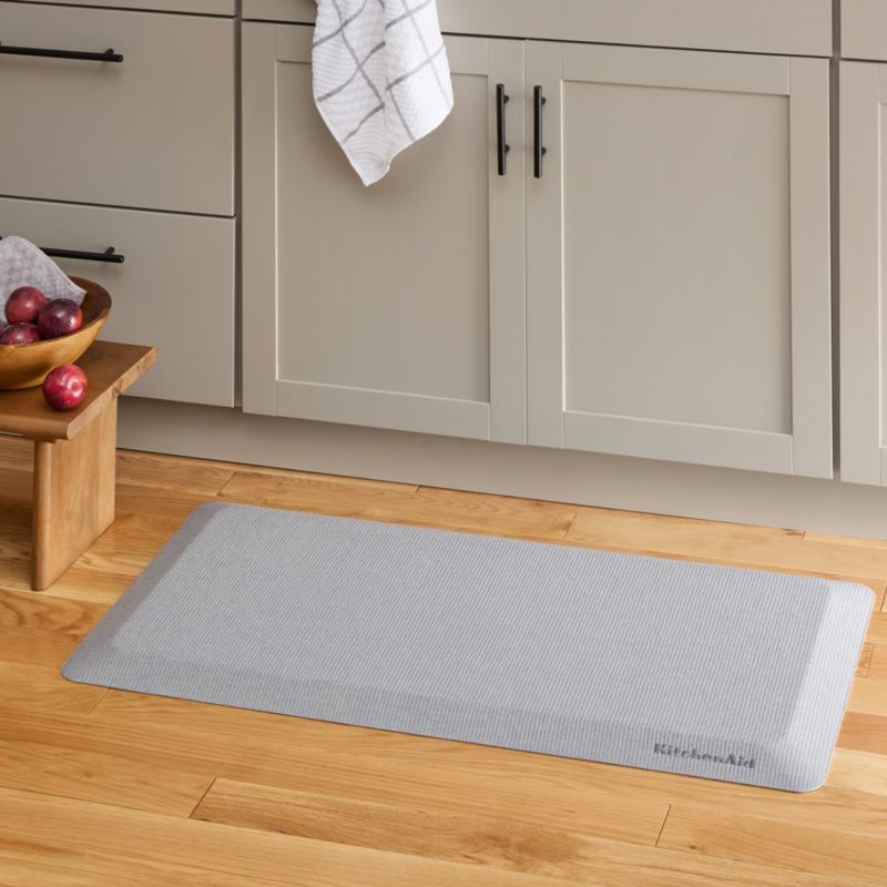 KitchenAid Gourmet Series Grey Solid Gel Comfort Kitchen Mat - image 1 of 4