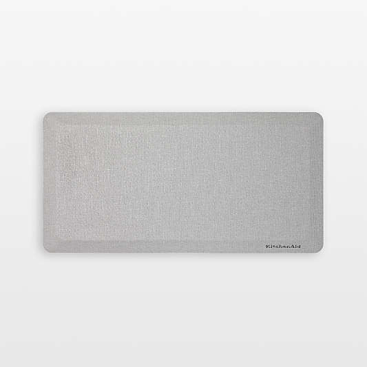 KitchenAid Gourmet Series Grey Solid Gel Comfort Kitchen Mat