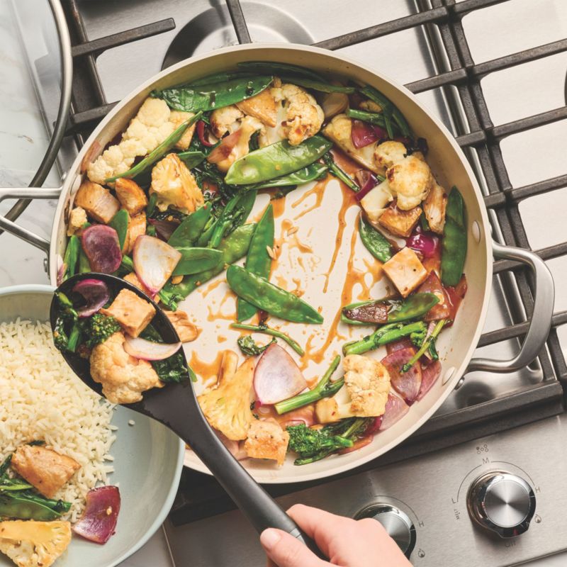 KitchenAid ® Cardamom Hard-Anodized Ceramic Non-Stick 5-Qt. Saute Pan with Lid - image 1 of 6