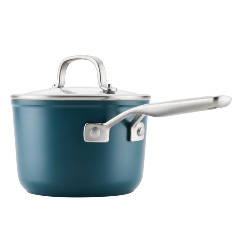 KitchenAid ® Agave Hard-Anodized Ceramic Non-Stick Induction 2-Qt. Saucepan with Lid - image 3 of 6