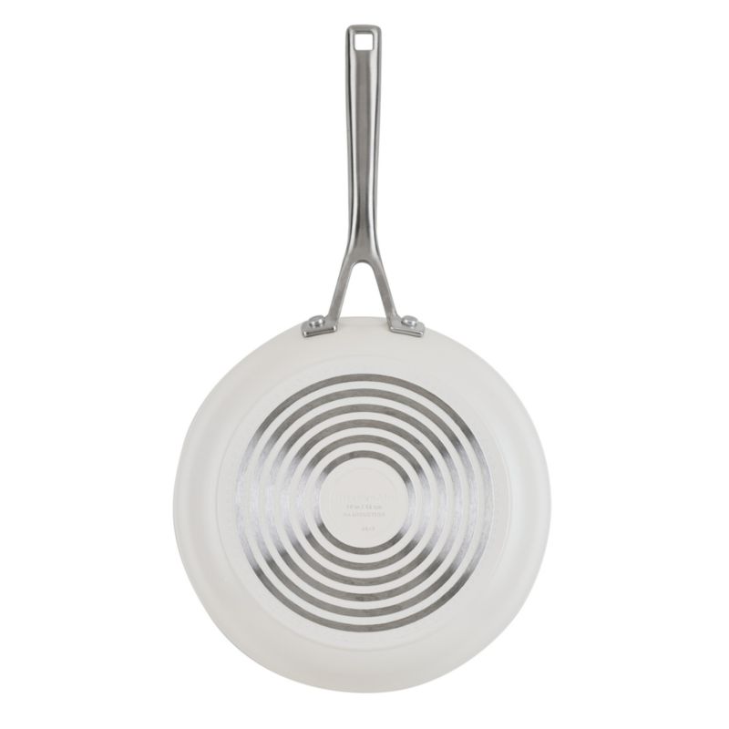 KitchenAid ® Porcelain White Hard-Anodized Ceramic Non-Stick 10" Fry Pan - image 5 of 6