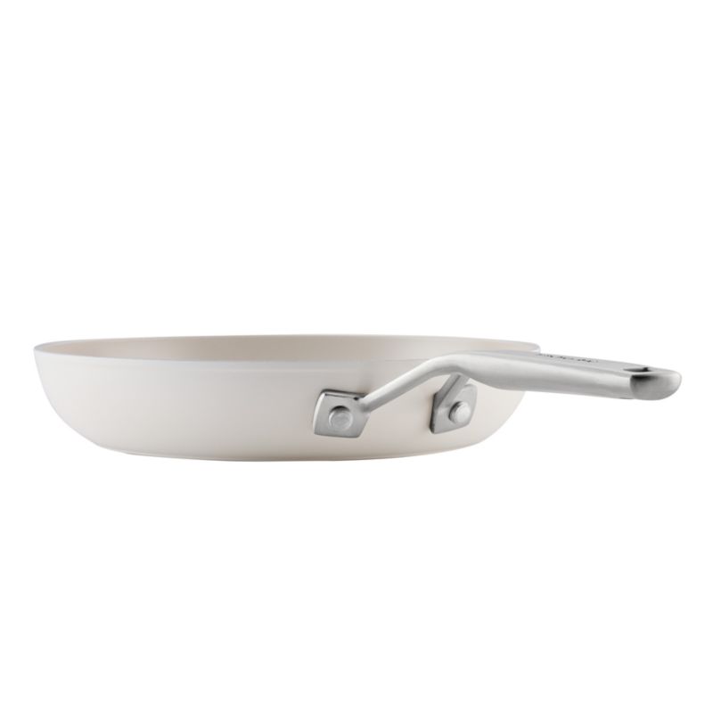 KitchenAid ® Porcelain White Hard-Anodized Ceramic Non-Stick 10" Fry Pan - image 4 of 6