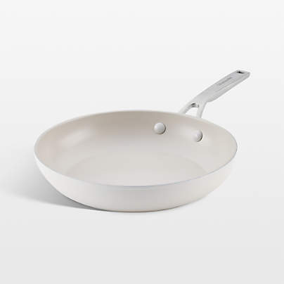 KitchenAid ® Porcelain White Hard-Anodized Ceramic Non-Stick 10" Fry Pan