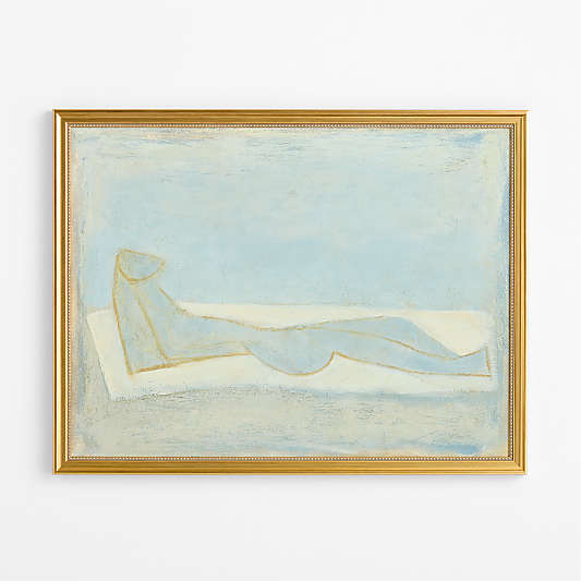 Faded Memories by Karen Parisian 39" x 30" Framed Wall Art Print