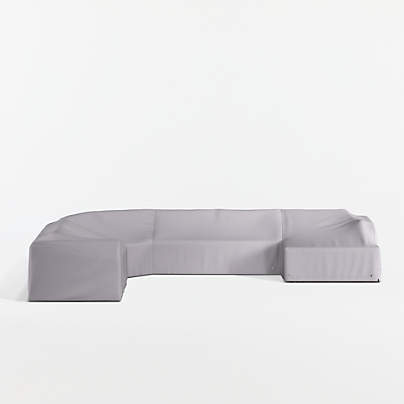 KoverRoos®MAX Ipanema Outdoor 4-Piece Right-Arm Chaise Left-Arm Sofa Cover by KoverRoos