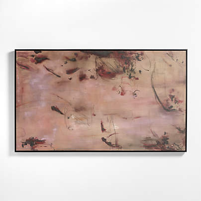 "Hygge" by Huda Hashim 86.5"x51.5" Framed Wall Art Print