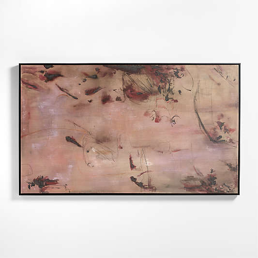 "Hygge" by Huda Hashim 86.5"x51.5" Framed Wall Art Print