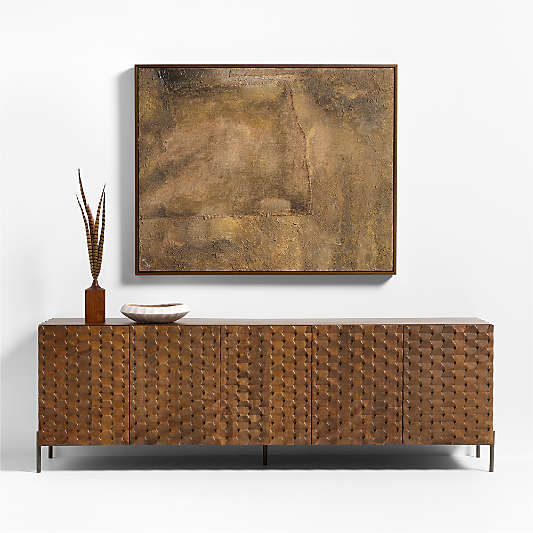 "Polita" by Ksenia Sizaya 40" x 50" Framed Wall Art Print