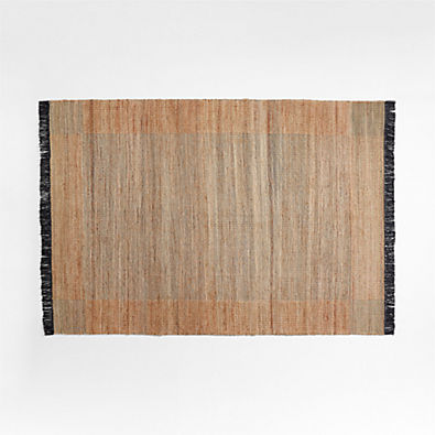 View Kabir Handwoven Cotton Area Rug 6'x9' details