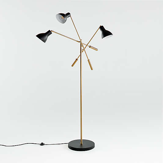 Kace Triple Head Floor Lamp