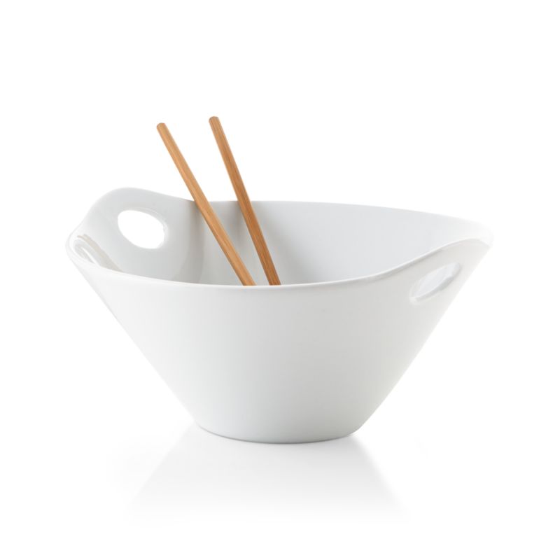 Kai 11" Noodle Bowl with Chopsticks