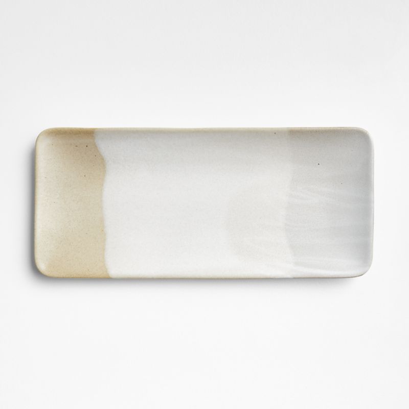 Kaito 14" Rectangle Stoneware Sushi Platter - image 0 of 3