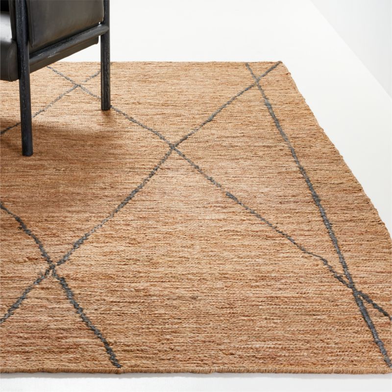 Kami Jute Fiber HandKnotted Rug Crate & Barrel