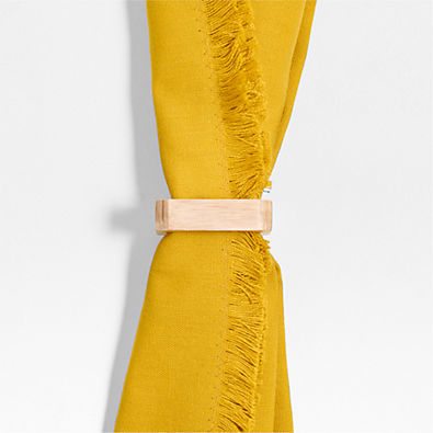 View Kanso Natural Ash Wood Napkin Ring details