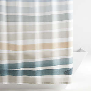 Modern Shower Curtains Rings Liners, Grey And Tan Shower Curtain