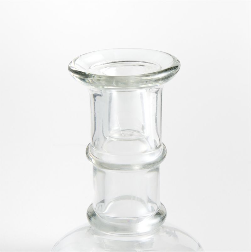 Kati Small Clear Glass Taper Candle Holder 5" - image 4 of 6