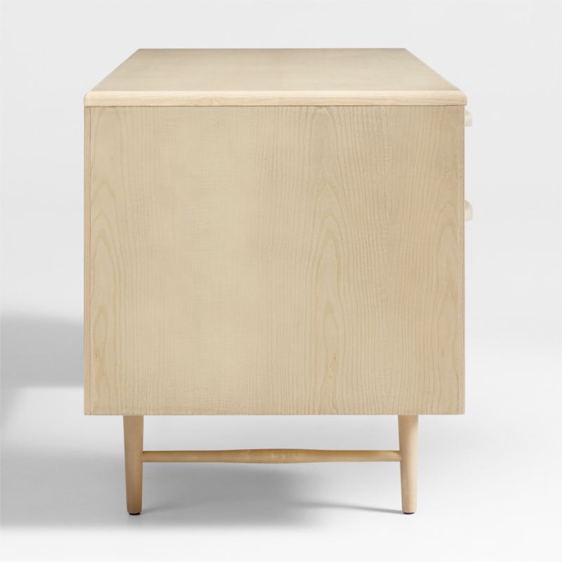 Kaufman 62" Natural and Blonde Wood Desk with File Drawer - image 9 of 14