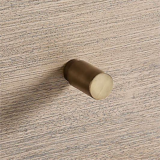 Keane 42" Weathered Natural Solid Wood 5-Drawer Tall Dresser