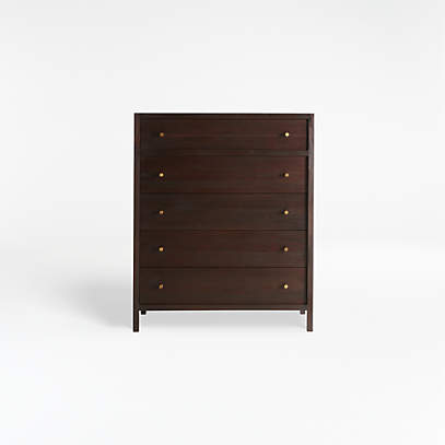 Keane wenge solid wood store charging nightstand