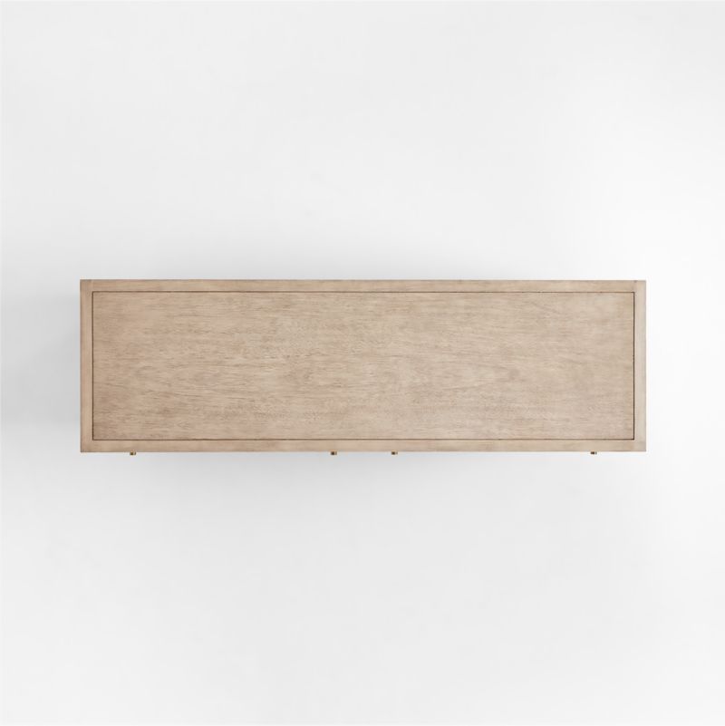 Keane Weathered Natural Wood 6-Drawer Dresser