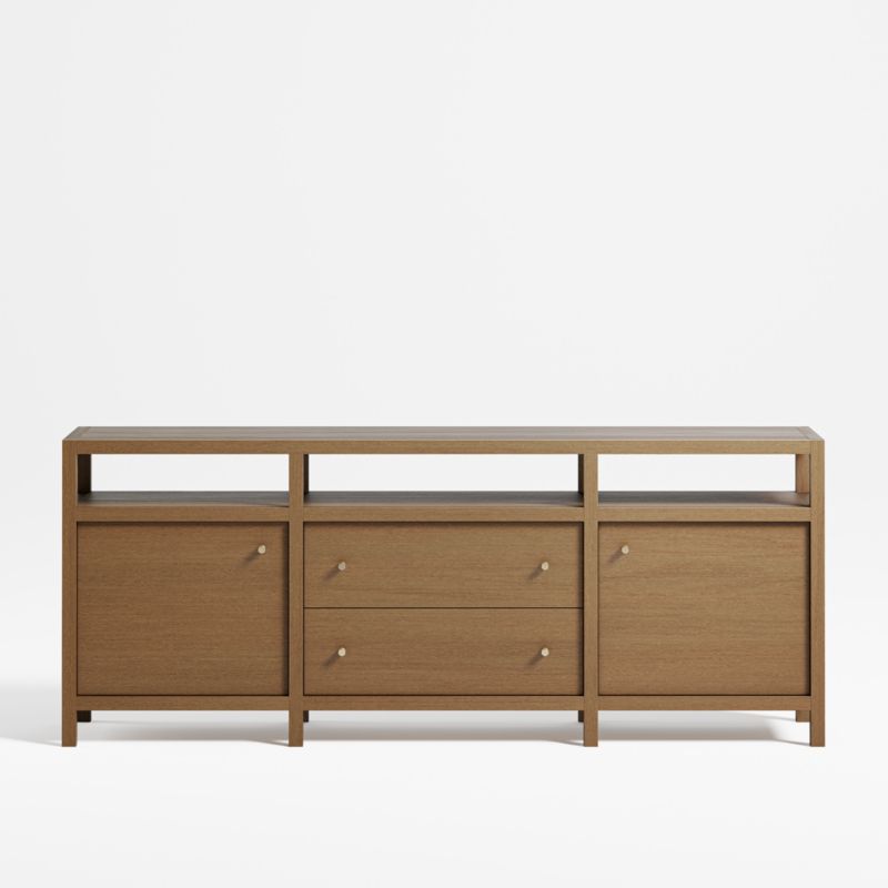 Keane Driftwood 72" Storage Media Console