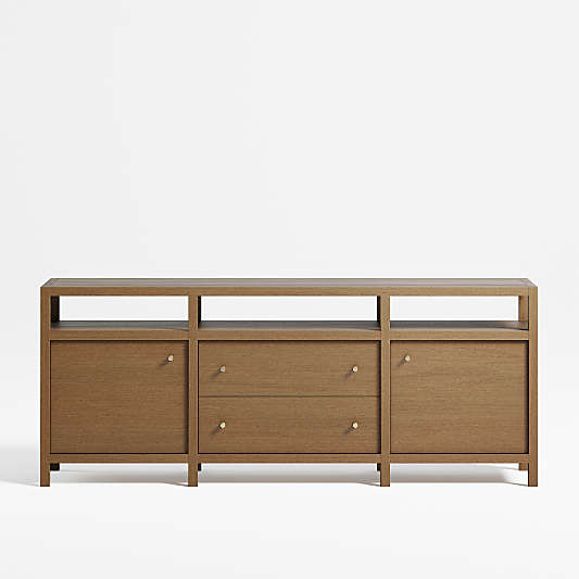 Keane Driftwood Media Console (72"-86")