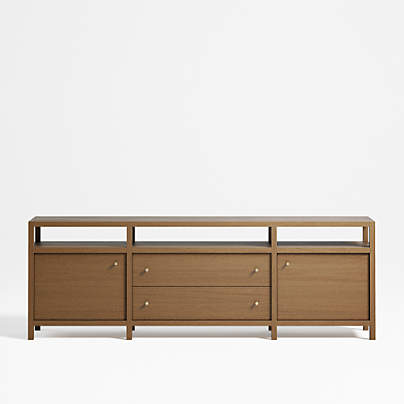 Keane Driftwood 86" Storage Media Console