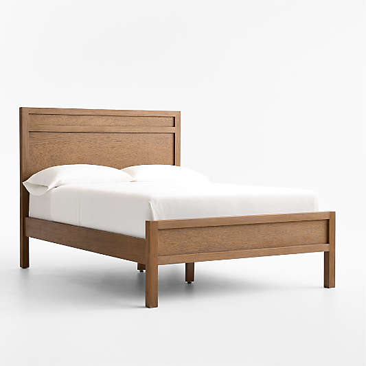 Keane Solid Driftwood Full Bed